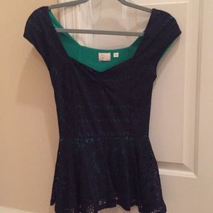 Anthropologie cute top! EXCELLENT condition!!!!